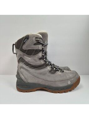 Vasque Pow Pow Women's UltraDry Gray Waterproof Winter Boots US Size 10